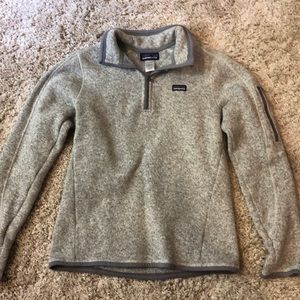 Patagonia quarter zip sweater